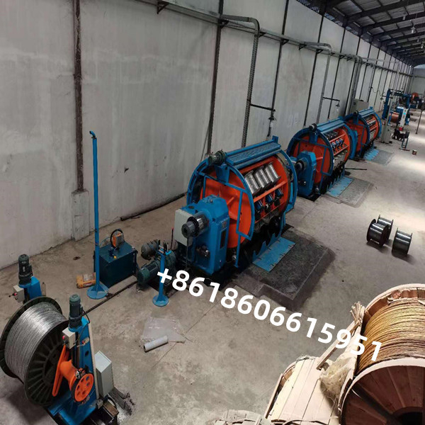 Jlk-630/6+12+18+24 Rigid Stranding Machine Up To 61 Wire And Flat Cable