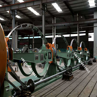 Bogen Twister-Lage herauf Röhrendraht-Schiffbruch-Maschine für 1250mm Stahldrähte