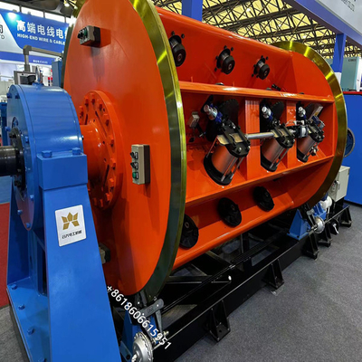 127 Drähte Starrsträngmaschine 1+6+12+18+24+30 für Kupfer/Aluminium/Stahldraht