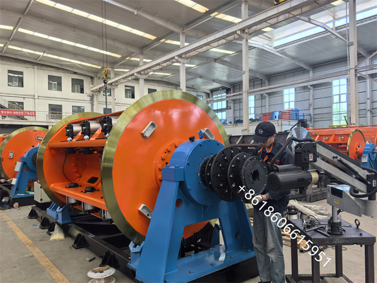 12+18+24 / 500 Langlebige automatisch ladende Kabelsträngmaschine für Kupferdraht