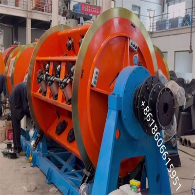 Maschine zur Starrsträngung 630/6+12+24 zur Herstellung von Draht mit manuellem Lade-Bobbinsystem