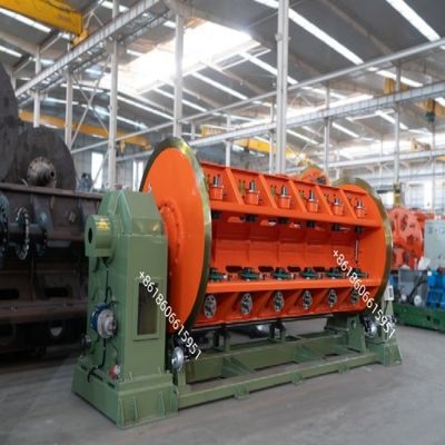 Maschine zur Strängung von Kabeln mit starrem Rahmen mit Strängen aus Kupfer und Aluminium 500/1+6+18+244