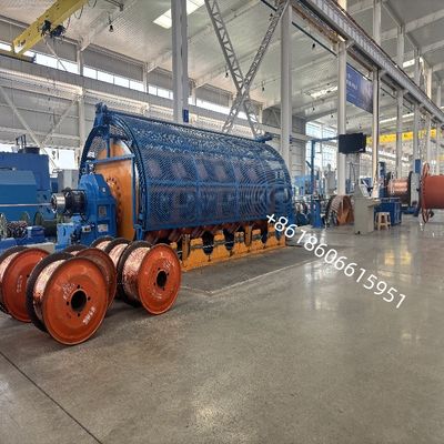 Selbsttragende starre Rotorkonstruktion für 1+6+12+18+24+30+36 Bobbins