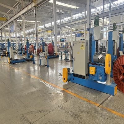 Portal-Typ Draht abschließen und aufnehmen Maschine Gantry Abschließen Maschine, um alle Könige von Kabeln mit großem Durchmesser zu rollen