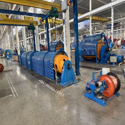 Energieeffizienz Rohrsträngmaschine für die Kabelherstellung JGG-500/1+6