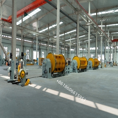 1+12+18+24/500 Kupfer-Aluminium-Stromkabel-Fertigungsanlage Starrrahmen-Verseilmaschine