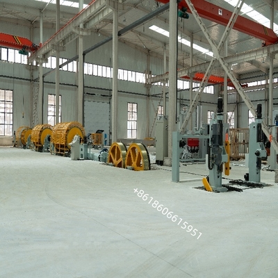 Maschine zur Verklebung von Kabeln mit starrem Rohrplanetenbogen