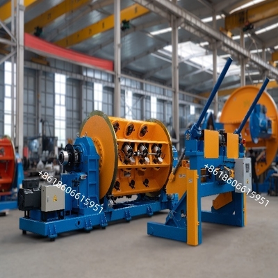 Starrlitzenmaschine JLK-630/12+18+24 mit horizontalem Seitenbeladespulensystem