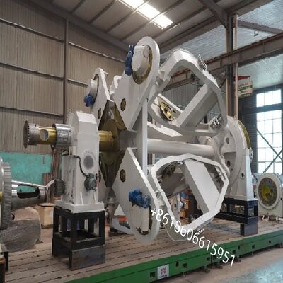 Cage Type Core Laying Machine With Back Twist , Electric Wire Stranding Machine 1250/1+1+3