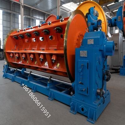 Starrer für starre Litzen mit automatischem Chargenladesystem, automatischer Pintlenverriegelung und automatischer Zugkraftregelung