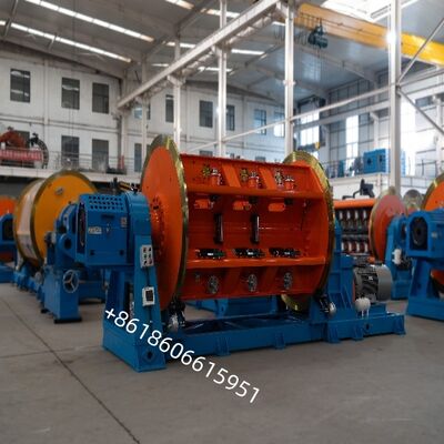 Rigide Verseilmaschine mit maximalen Liniengeschwindigkeiten von bis zu 52 Metern pro Minute für Drahtverseilprozesse