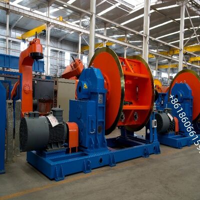 Advanced Rigid Stranding Machine 500/12+18 bietet konsistente Ergebnisse bei der Stranging von Drähten und eine verbesserte Produktionsleistung für Kabel
